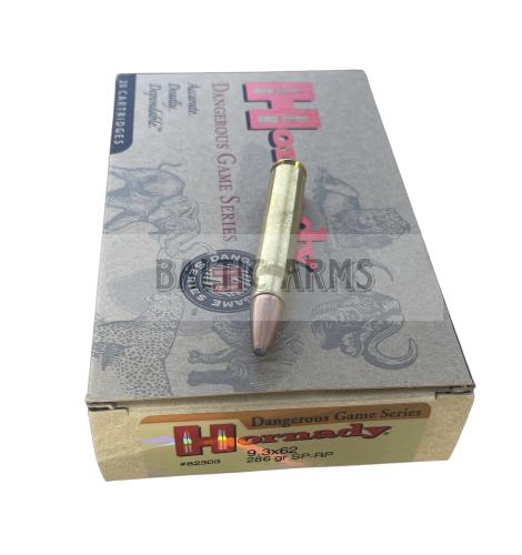 HORNADY 9.3x62 286 gr SP-RP